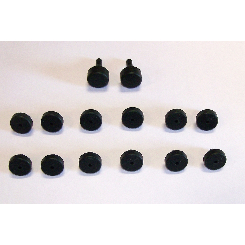 Rubber Bumper Body Grommet and Hole Plug Kit